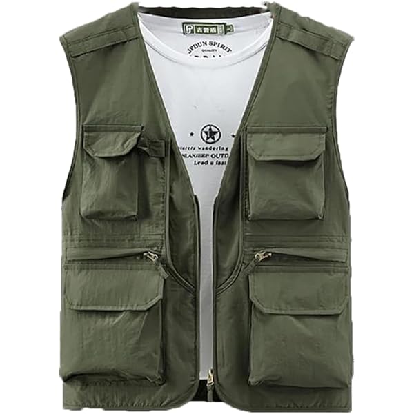 ウェア UTILITY POCKET VEST ウェア UTILITY POCKET VEST ZX Custom Utility Vest - Ideal for